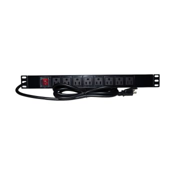 Regleta PDU Q-Max para Rack – 8 Tomas, 1U