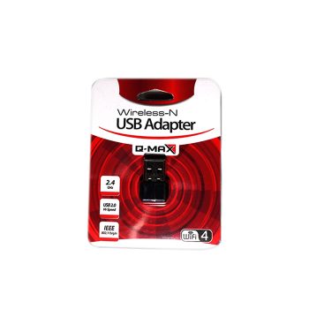 Adaptador USB WiFi Q-MAX Wireless-N – 2.4GHz